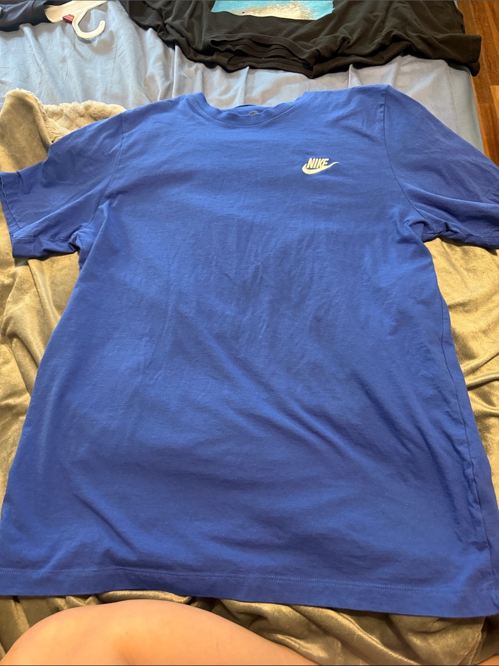 Nike Royal Blue Short-Sleeve Logo Tee